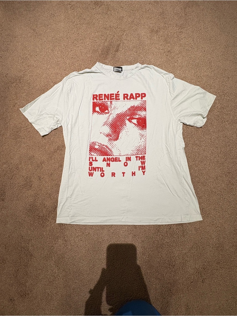 Renee rapp White Graphic T‑Shirt size large